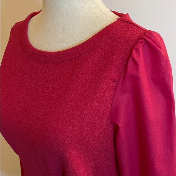 Anthropologie By Anthropologie Fuchsia Long Sleeve Top XS - Picture 2 of 6